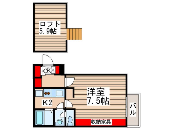 ｄｓの物件間取画像